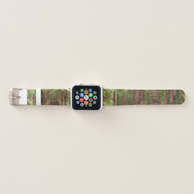 Redwood Trees at Muir Woods National Monument Apple Watch Band (Front)