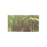 Redwood Trees at Muir Woods National Monument Checkbook Cover