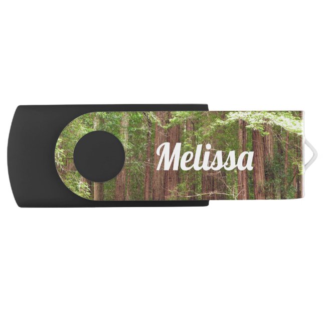 Redwood Trees at Muir Woods National Monument Flash Drive (Front)