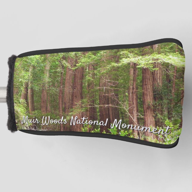 Redwood Trees at Muir Woods National Monument Golf Head Cover (Front)