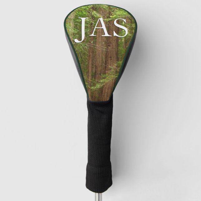 Redwood Trees at Muir Woods National Monument Golf Head Cover (Front)