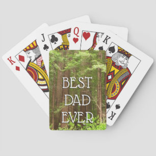 Redwood Trees at Muir Woods National Monument Poker Cards