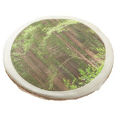 Redwood Trees at Muir Woods National Monument Sugar Cookie (Angled)