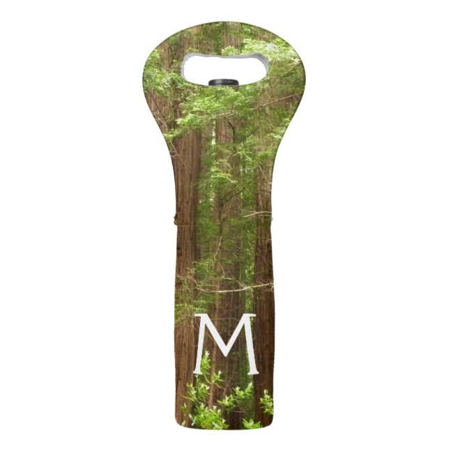 Redwood Trees at Muir Woods National Monument Wine Bag (Front)