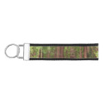 Redwood Trees at Muir Woods National Monument Wrist Keychain