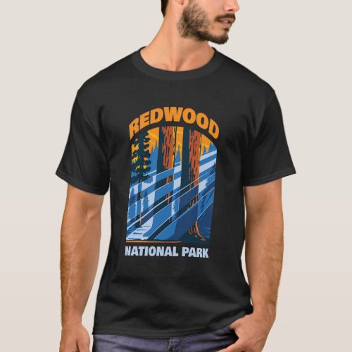 Redwood Us National Park California T_Shirt