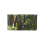 Redwoods and Ferns at Redwood National Park Checkbook Cover