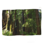 Redwoods and Ferns at Redwood National Park Golf Towel