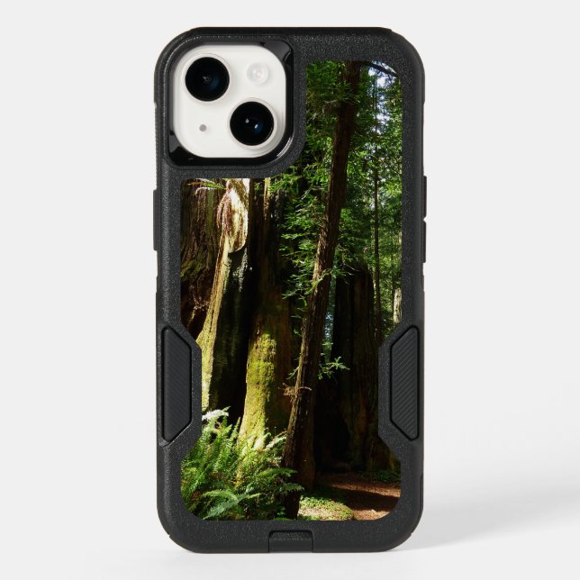 Redwoods and Ferns at Redwood National Park Otterbox iPhone Case (Back)
