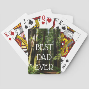 Redwoods and Ferns at Redwood National Park Poker Cards