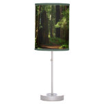 Redwoods and Ferns at Redwood National Park Table Lamp