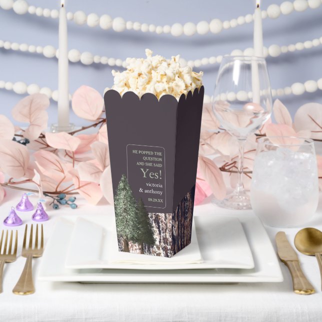 Redwoods & Bark, Rustic Wedding Favor Boxes (Wedding)