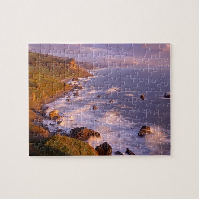 Redwoods coastline, California Jigsaw Puzzle (Horizontal)
