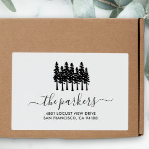 Redwoods   Family Name Signature Return Address Rubber Stamp