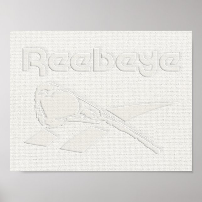 Reebeye Embossed Parody Poster (Front)