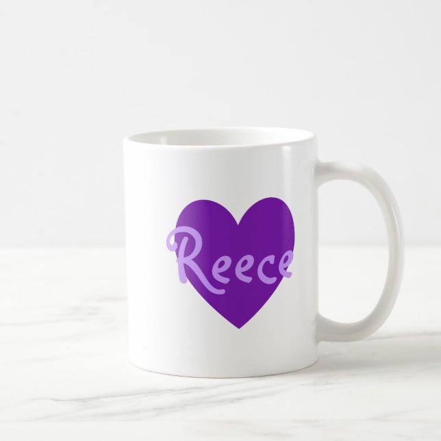 Reece in Purple Coffee Mug (Right)