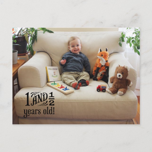 Reed - 18 months postcard (Front)