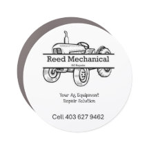 Reed Mechanical Car Magnet
