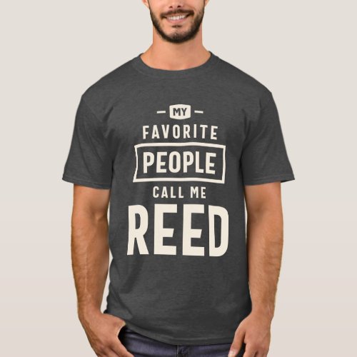 Reed My Favorite _ Reed Name  T_Shirt