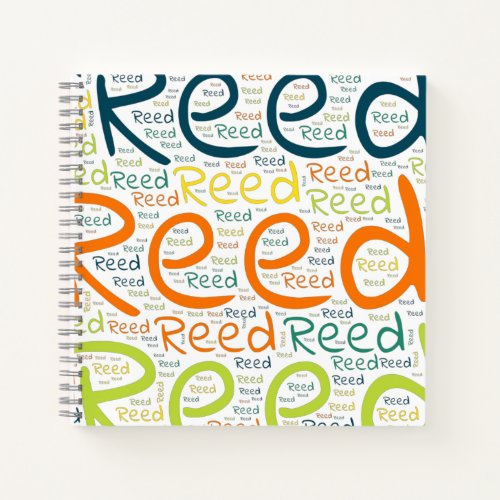 Reed Notebook