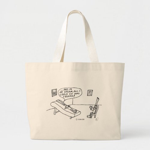 Reed Psychologist Large Tote Bag