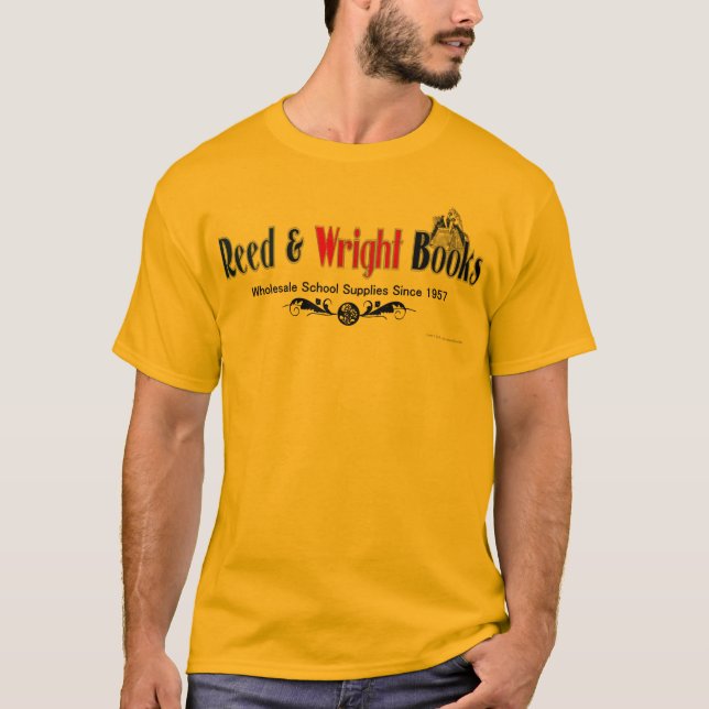 Reed & Wright Books T-Shirt (Front)