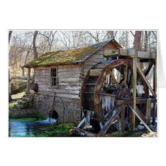 Reeds Spring Mill in January Cards
