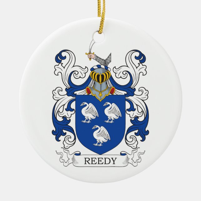 Reedy 2 ceramic ornament (Front)