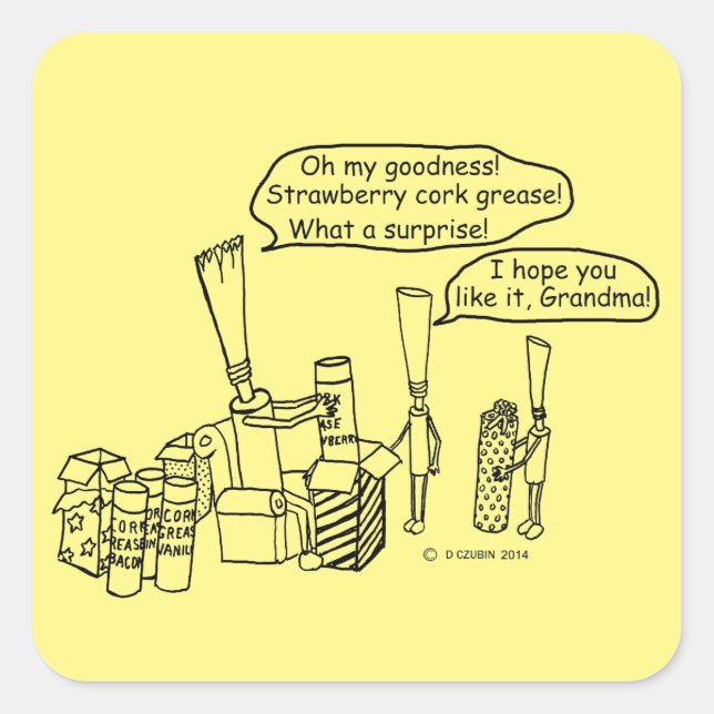 Reedz Gifts Square Sticker (Front)