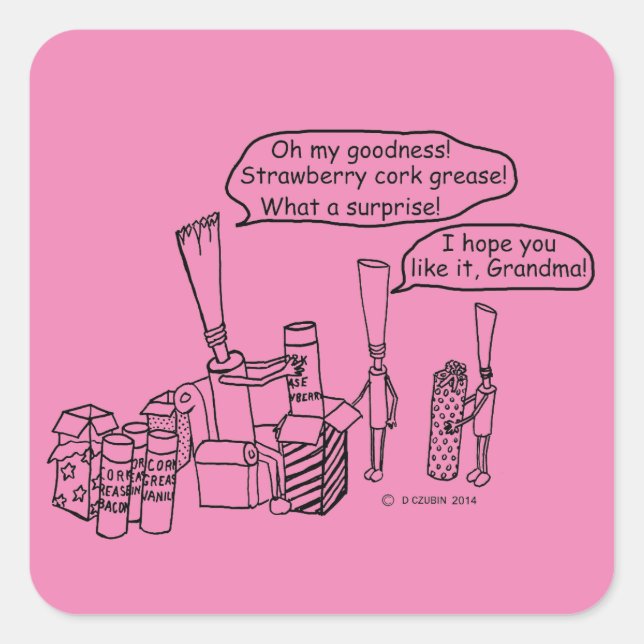 Reedz Gifts Square Sticker (Front)