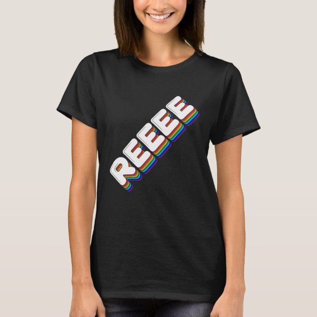 REEEE Trending Dank Meme Gamer Noobs Sound Video G T-Shirt (Front)