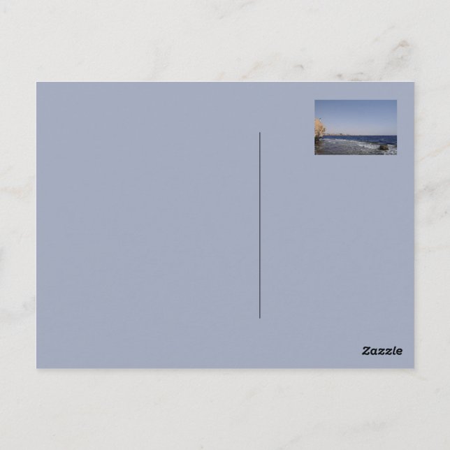 Reef beach, Sharm el Sheikh, Egypt Postcard (Back)