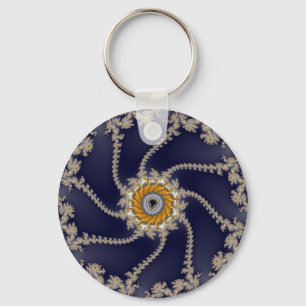 Reef Fractal - Fractal Keychain