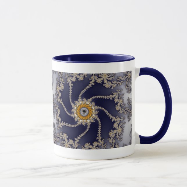 Reef Fractal - Fractal Mug (Right)