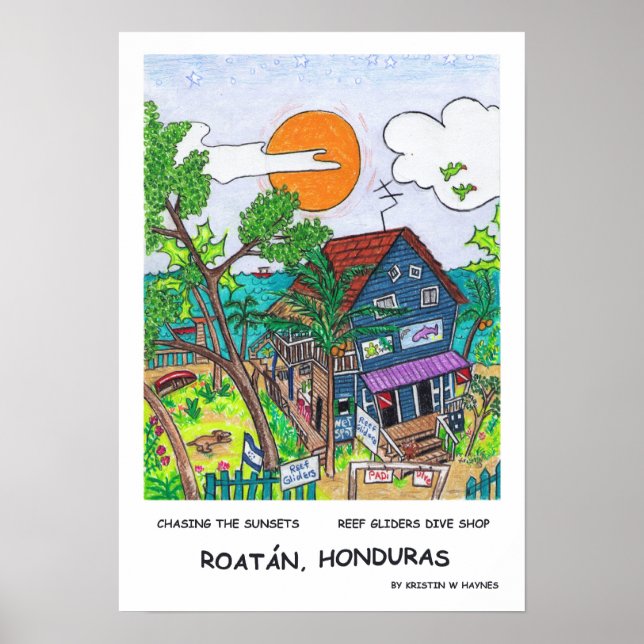 Reef Gliders Poster (Front)