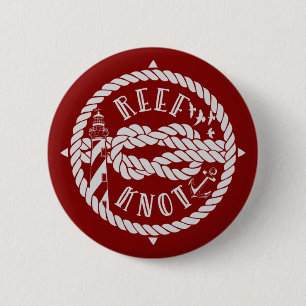 Reef knot lighthouse button