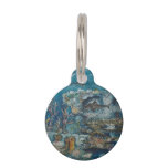 Reef Round Small Pet Tag at Zazzle