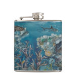 Reef Vinyl Wrapped Flask at Zazzle