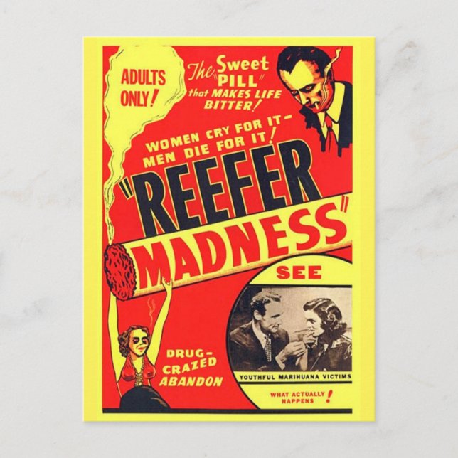 Reefer Madness Postcard (Front)