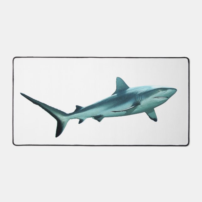 Reefshark - Abstract Design - Cut out of a photo | Desk Mat (Front)