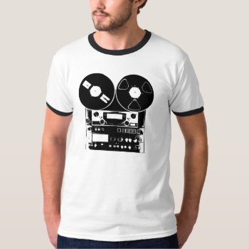 Reel2reelblk T-shirt by styleuniversal at Zazzle