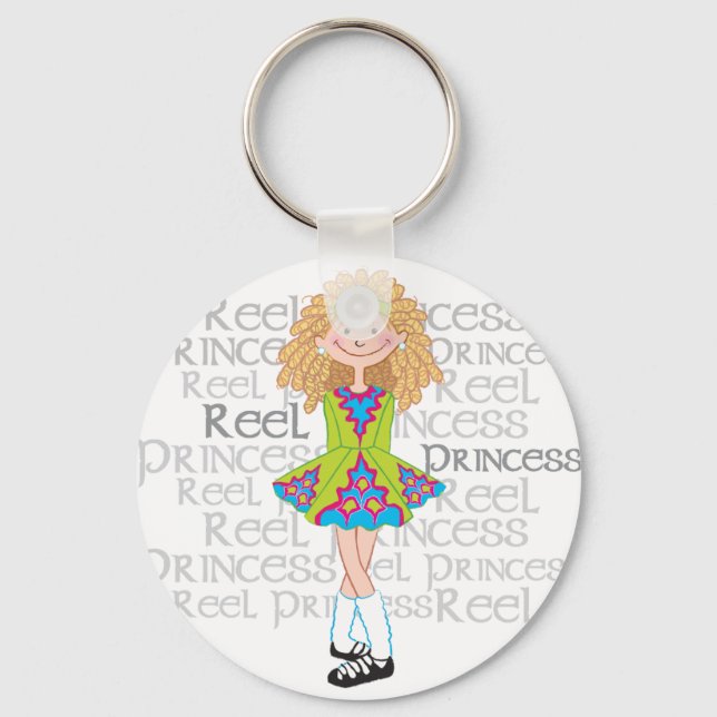 Reel Blond Keychain (Front)