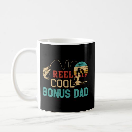 Reel Bonus Dad Fishing FatherâS Day Fisherman Dad Coffee Mug