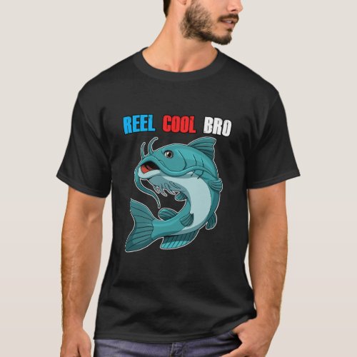 Reel Cool Bro Shirt Brother Fishing Gift 