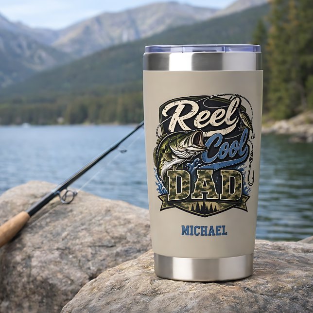 Reel Cool Dad Customize It Insulated Tumbler (Creator Uploaded)