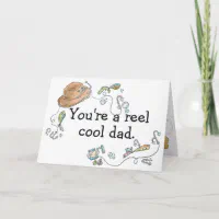 Fathers Day Fishing Card 