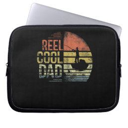 Reel Cool Dad Fisherman Father&#39;S Day Gifts Laptop Sleeve