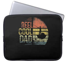 Reel Cool Dad Fisherman Father&#39;S Day Gifts Laptop Sleeve