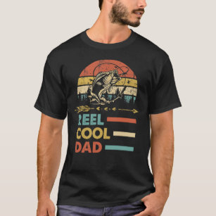 Reel Cool Dad Fishing Lover Father's Day T-Shirt