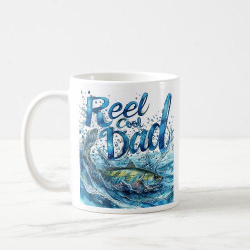 Reel Cool Dad Mug Coffee Cup Father Gift